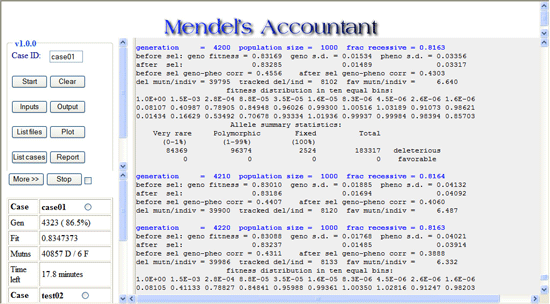 Output Window Screenshot